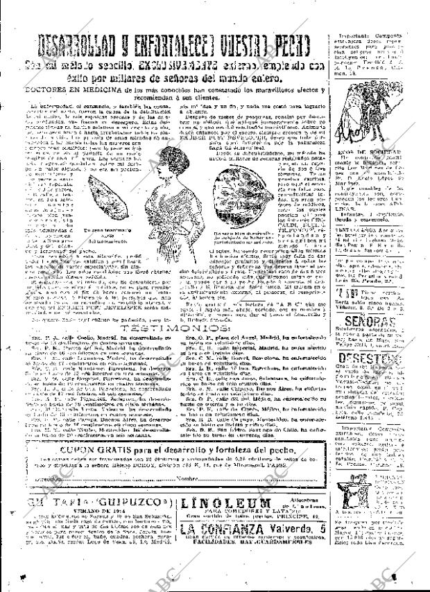 ABC MADRID 24-05-1914 página 23