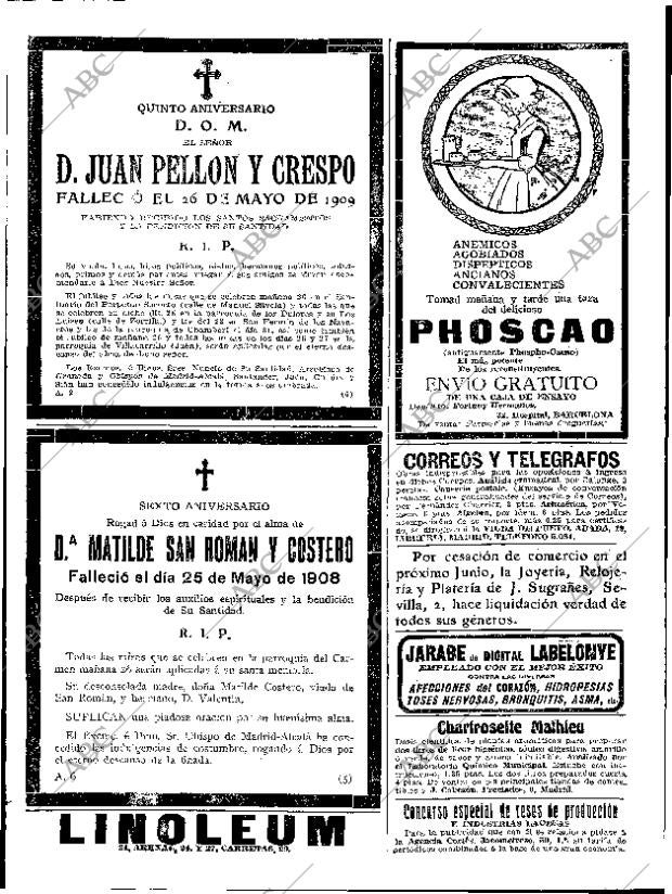 ABC MADRID 25-05-1914 página 23