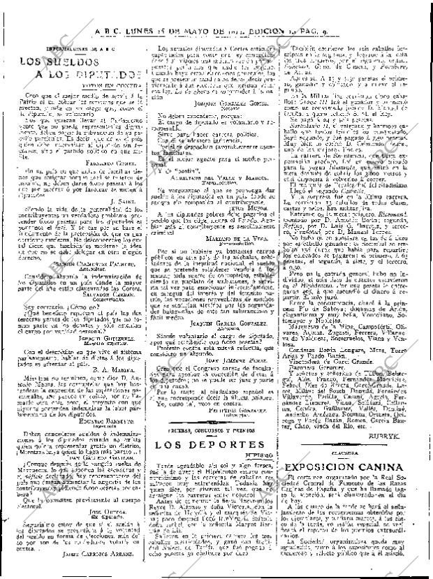 ABC MADRID 25-05-1914 página 9