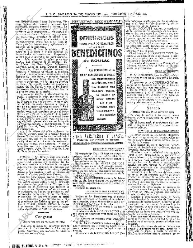 ABC MADRID 30-05-1914 página 10