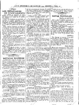 ABC MADRID 31-05-1914 página 17