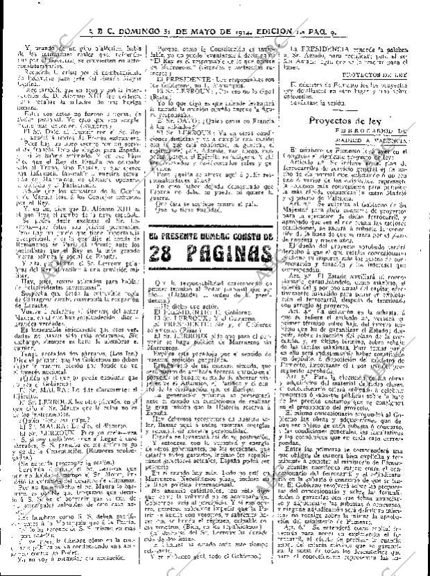 ABC MADRID 31-05-1914 página 9