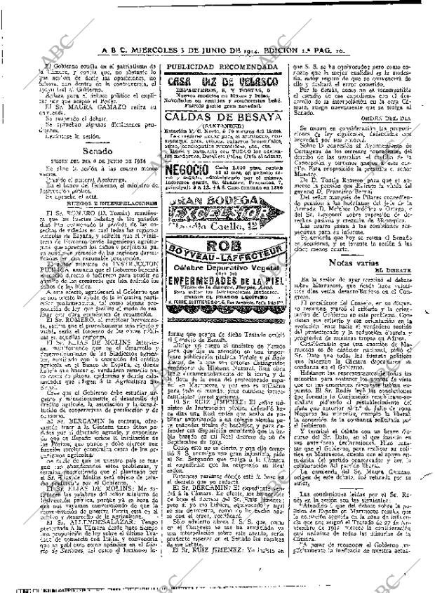 ABC MADRID 03-06-1914 página 10