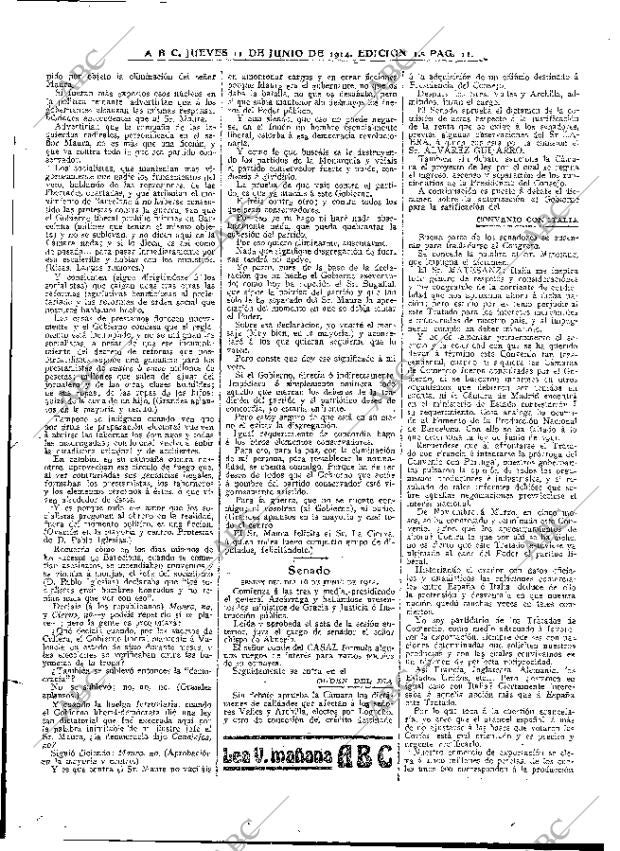 ABC MADRID 11-06-1914 página 11
