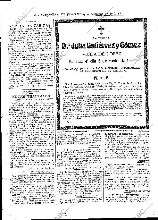 ABC MADRID 11-06-1914 página 23