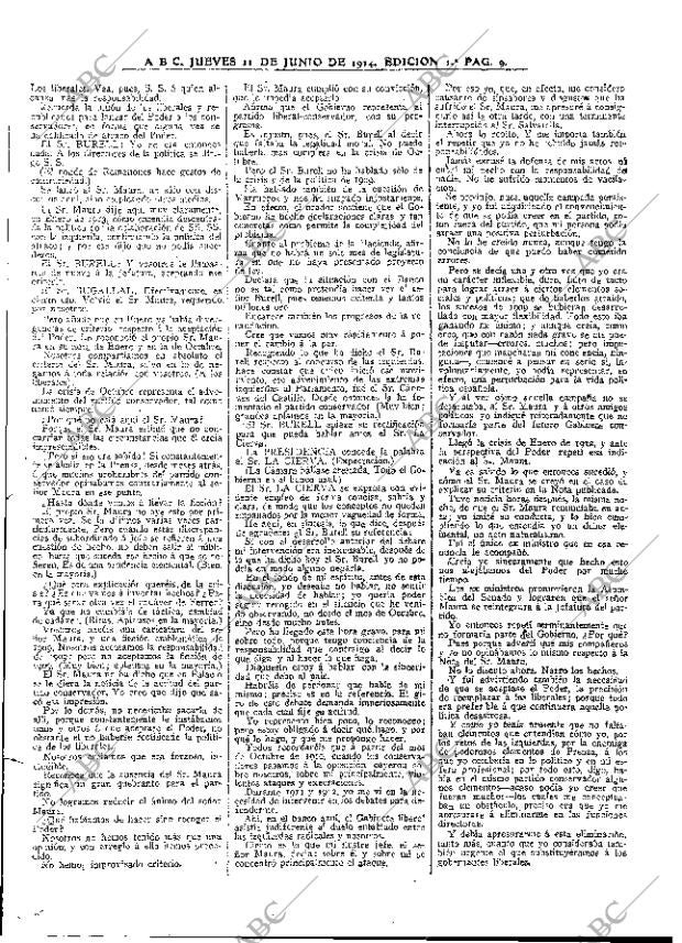 ABC MADRID 11-06-1914 página 9