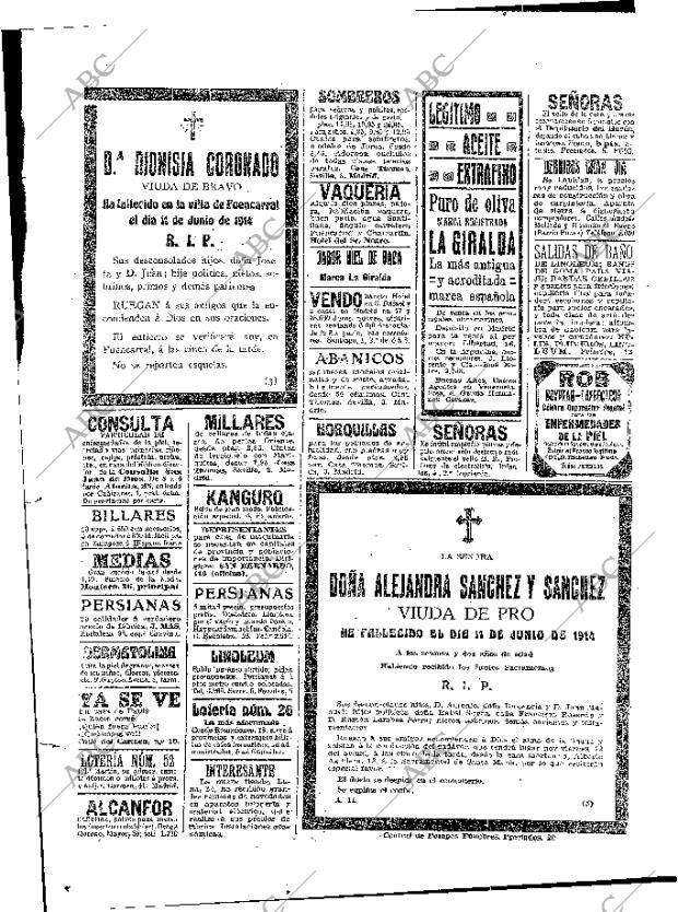 ABC MADRID 12-06-1914 página 15