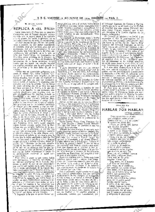 ABC MADRID 12-06-1914 página 5