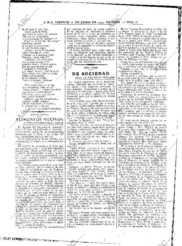 ABC MADRID 12-06-1914 página 6
