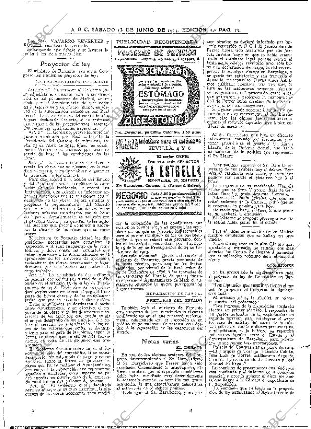 ABC MADRID 13-06-1914 página 12