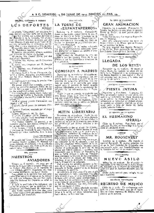 ABC MADRID 14-06-1914 página 19