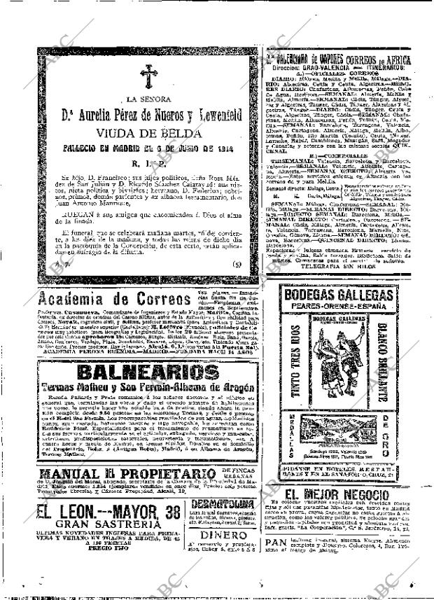 ABC MADRID 15-06-1914 página 22