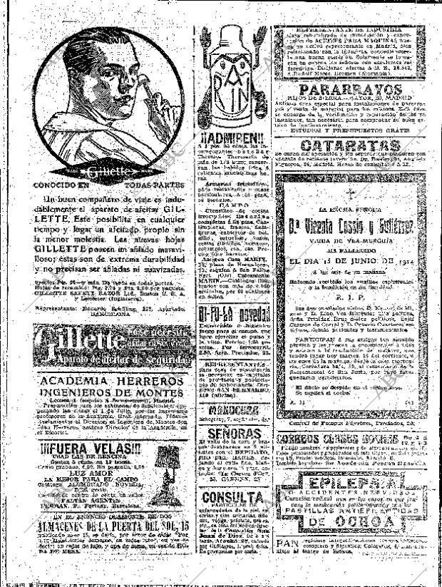 ABC MADRID 16-06-1914 página 16