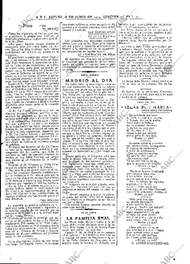ABC MADRID 18-06-1914 página 11