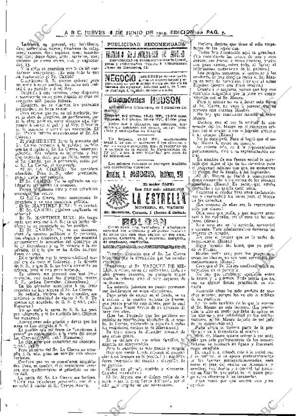 ABC MADRID 18-06-1914 página 7