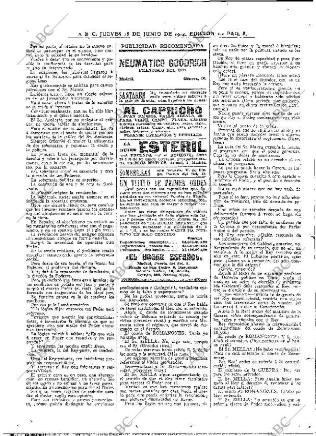 ABC MADRID 18-06-1914 página 8