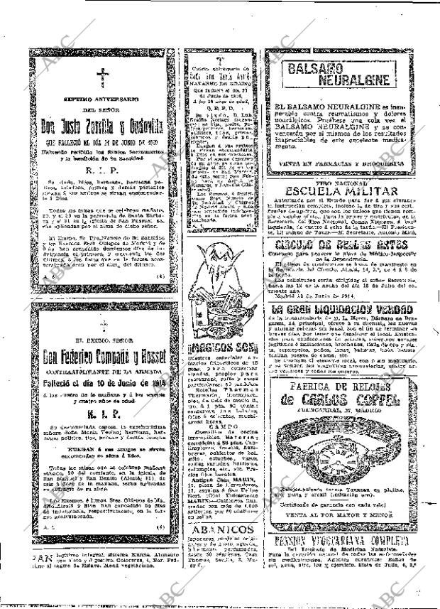 ABC MADRID 19-06-1914 página 20