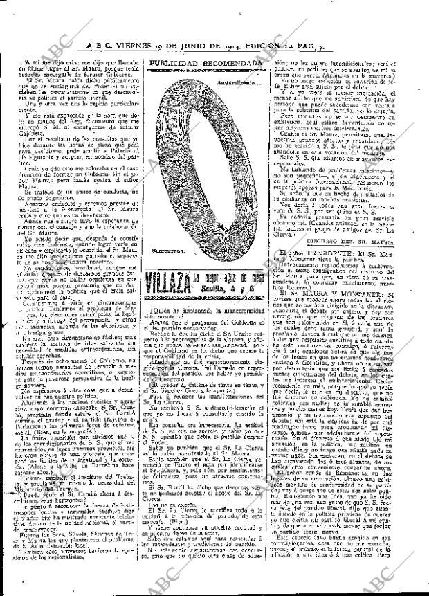 ABC MADRID 19-06-1914 página 7