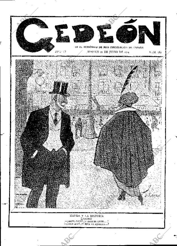 ABC MADRID 21-06-1914 página 25