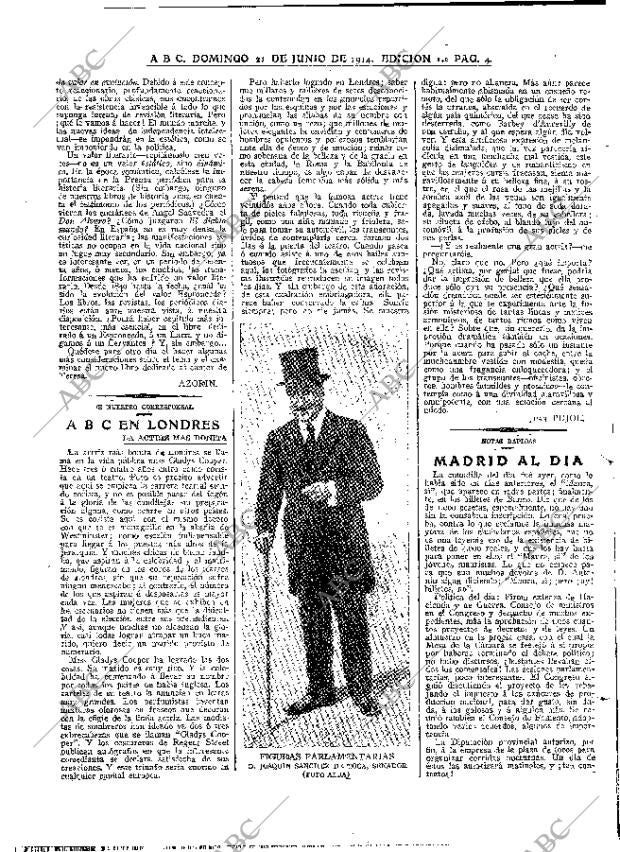 ABC MADRID 21-06-1914 página 4