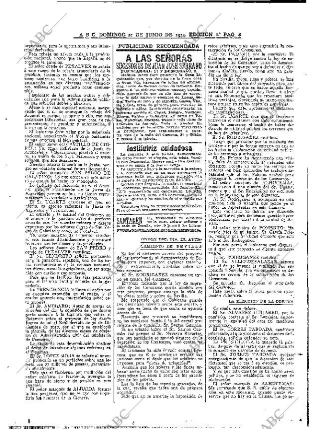 ABC MADRID 21-06-1914 página 8