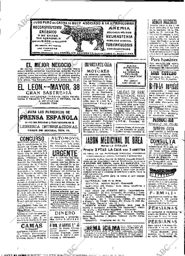 ABC MADRID 22-06-1914 página 14