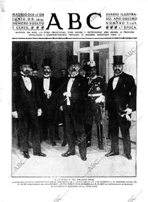 ABC MADRID 23-06-1914 página 1