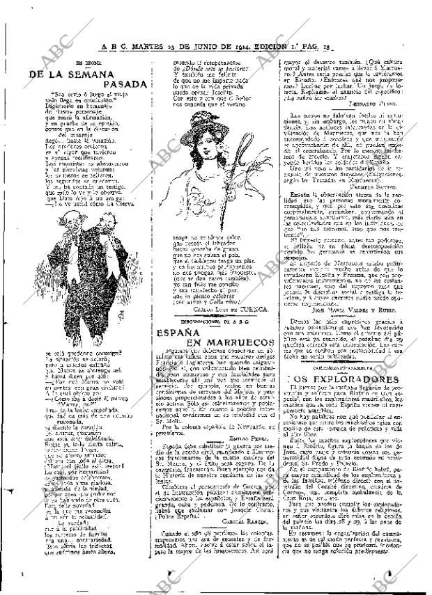 ABC MADRID 23-06-1914 página 13