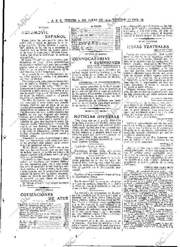 ABC MADRID 02-07-1914 página 15