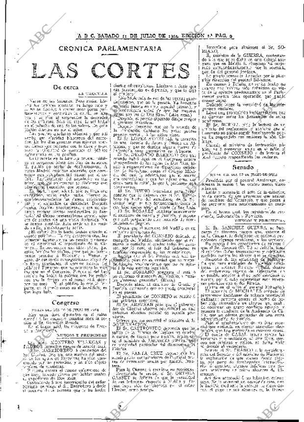 ABC MADRID 11-07-1914 página 9