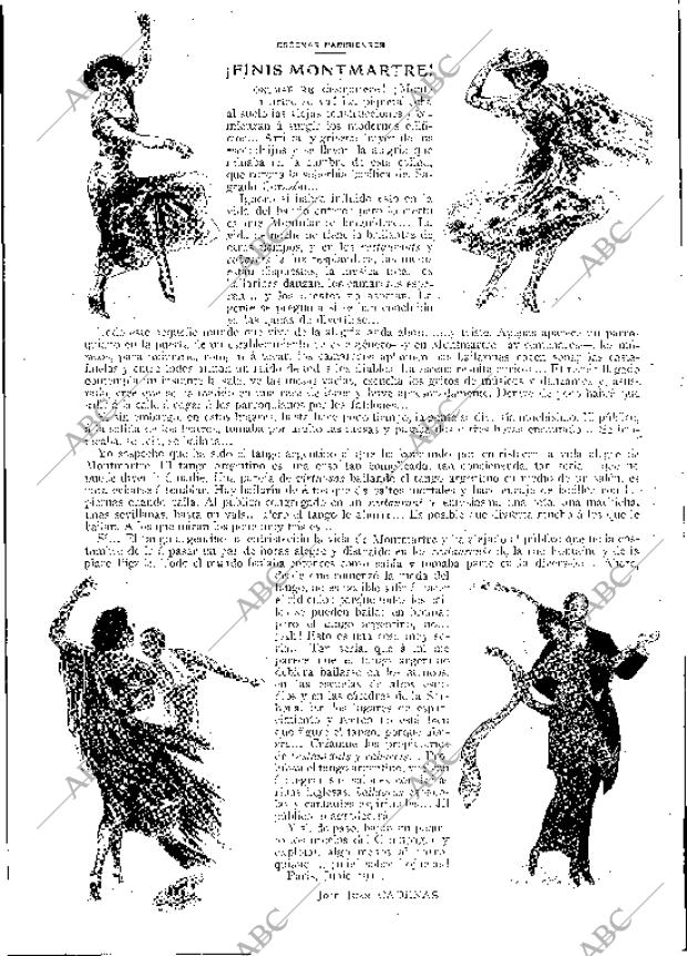 BLANCO Y NEGRO MADRID 12-07-1914 página 41