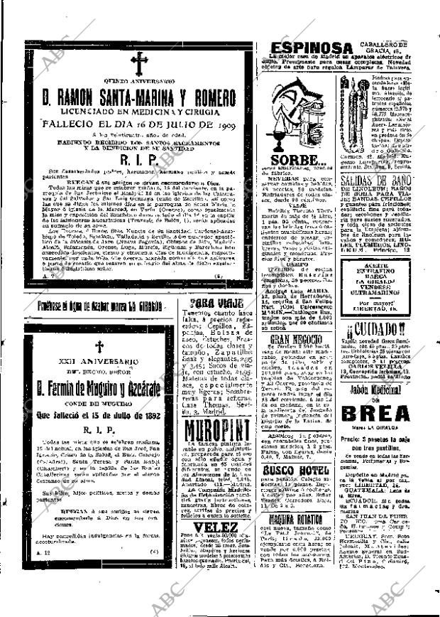 ABC MADRID 14-07-1914 página 21