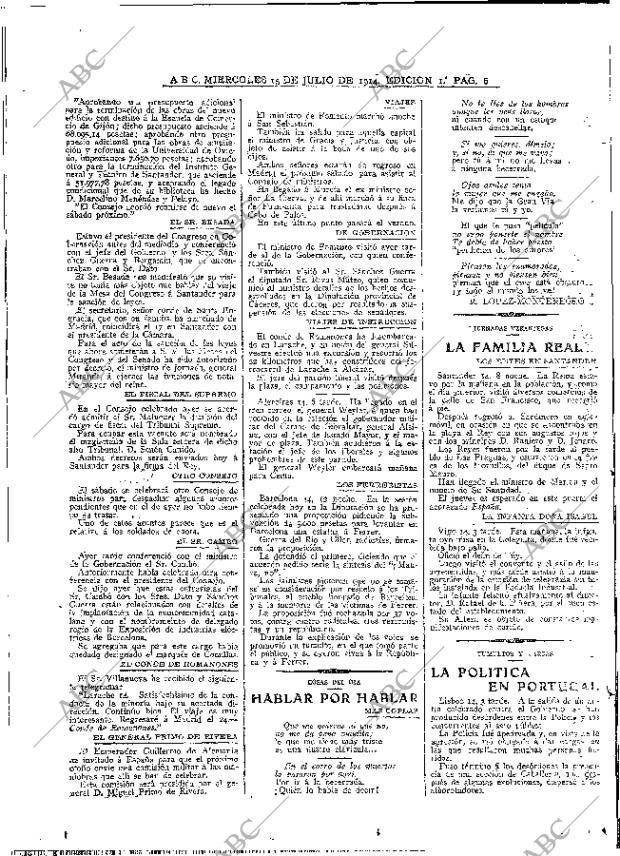 ABC MADRID 15-07-1914 página 6