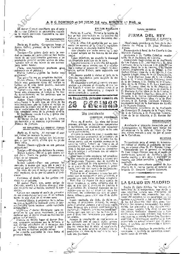 ABC MADRID 26-07-1914 página 13