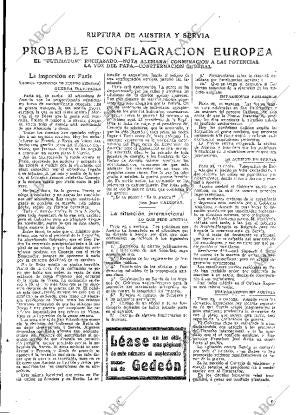 ABC MADRID 26-07-1914 página 5