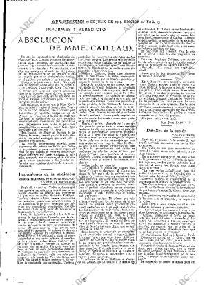 ABC MADRID 29-07-1914 página 13