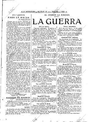 ABC MADRID 29-07-1914 página 17