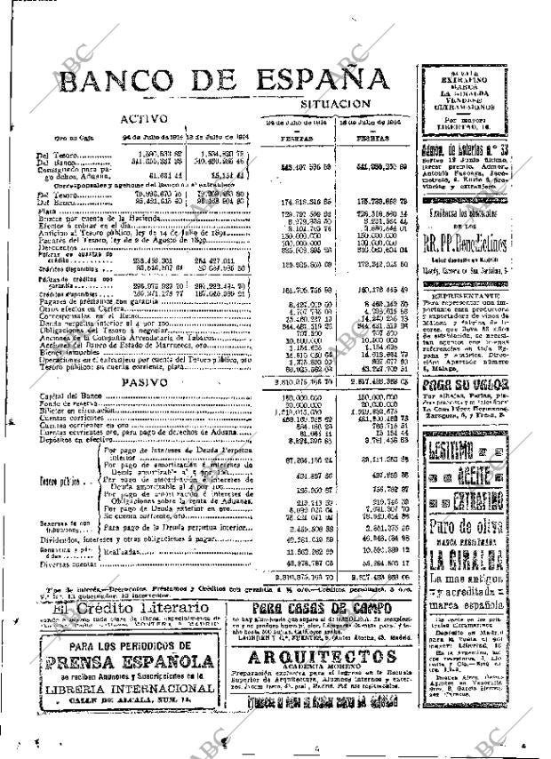 ABC MADRID 29-07-1914 página 23