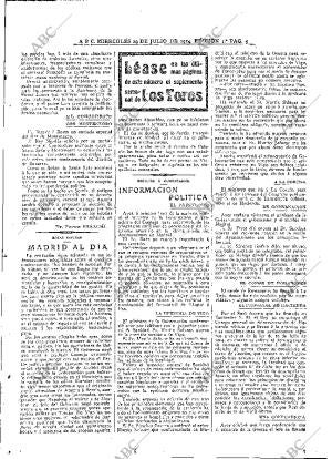 ABC MADRID 29-07-1914 página 5