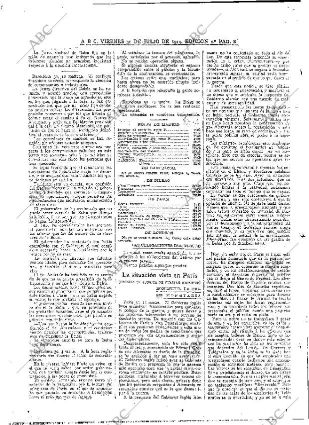 ABC MADRID 31-07-1914 página 8