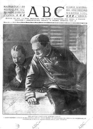 ABC MADRID 01-08-1914 página 1
