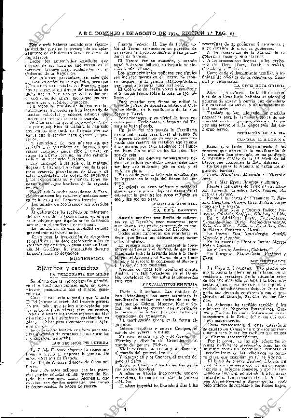 ABC MADRID 02-08-1914 página 15