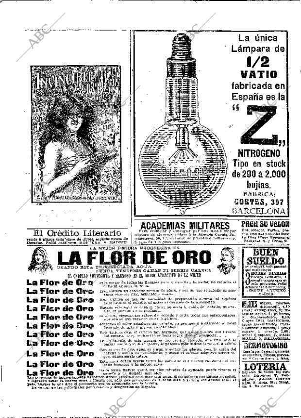 ABC MADRID 02-08-1914 página 28