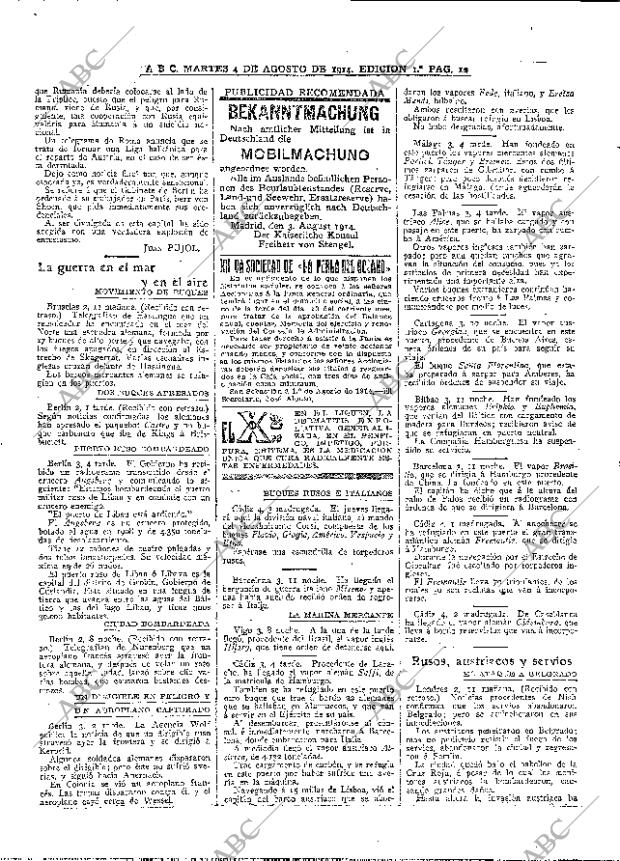 ABC MADRID 04-08-1914 página 12