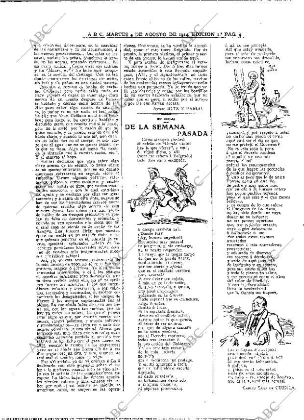 ABC MADRID 04-08-1914 página 4