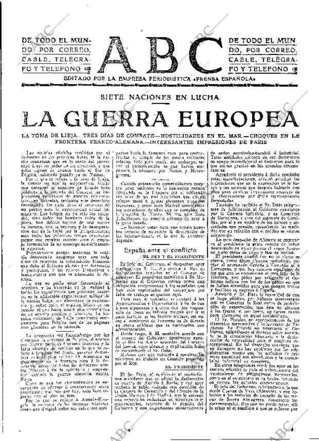 ABC MADRID 08-08-1914 página 5