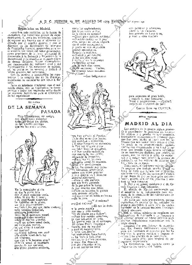 ABC MADRID 13-08-1914 página 15