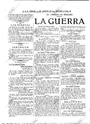 ABC MADRID 13-08-1914 página 18