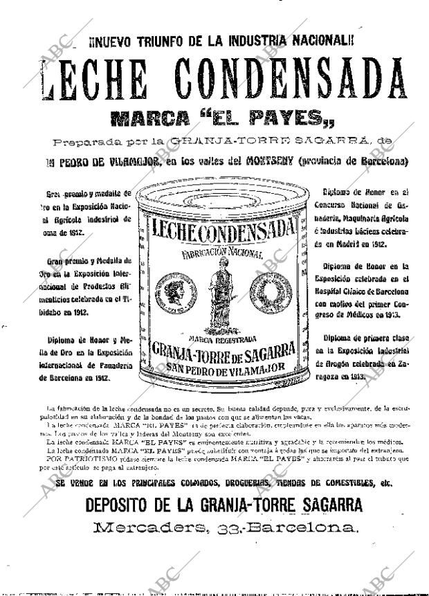 ABC MADRID 13-08-1914 página 24