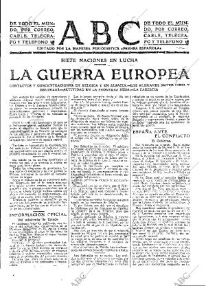 ABC MADRID 13-08-1914 página 5